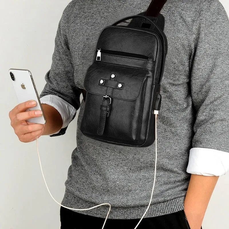 Backpack Waist Shoulder bag compatible with Ebook, Tablet and for Alcatel 3V (2019) - Black