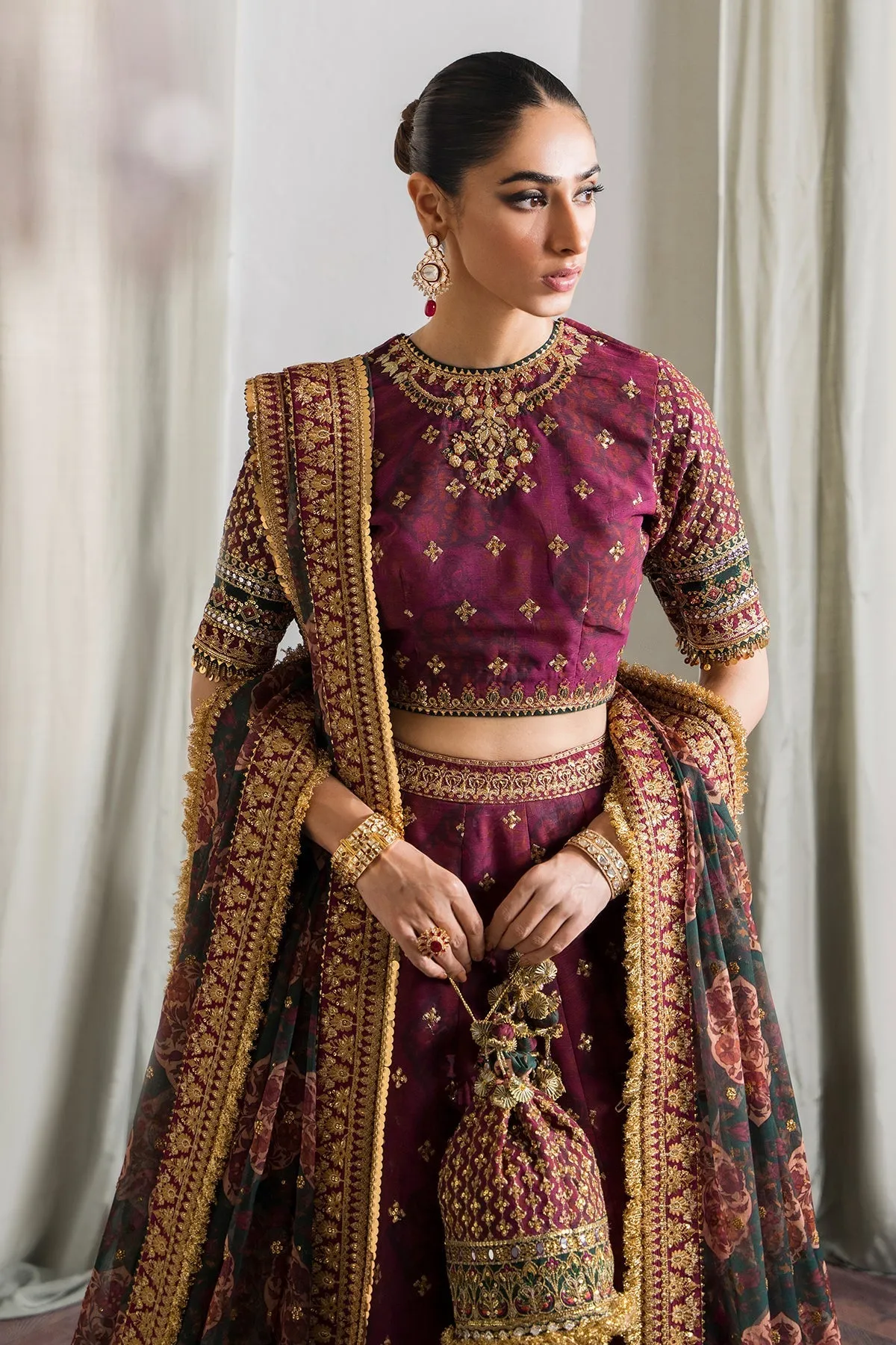 Baroque Chantelle Embroidered Luxury Formals – CH12-03