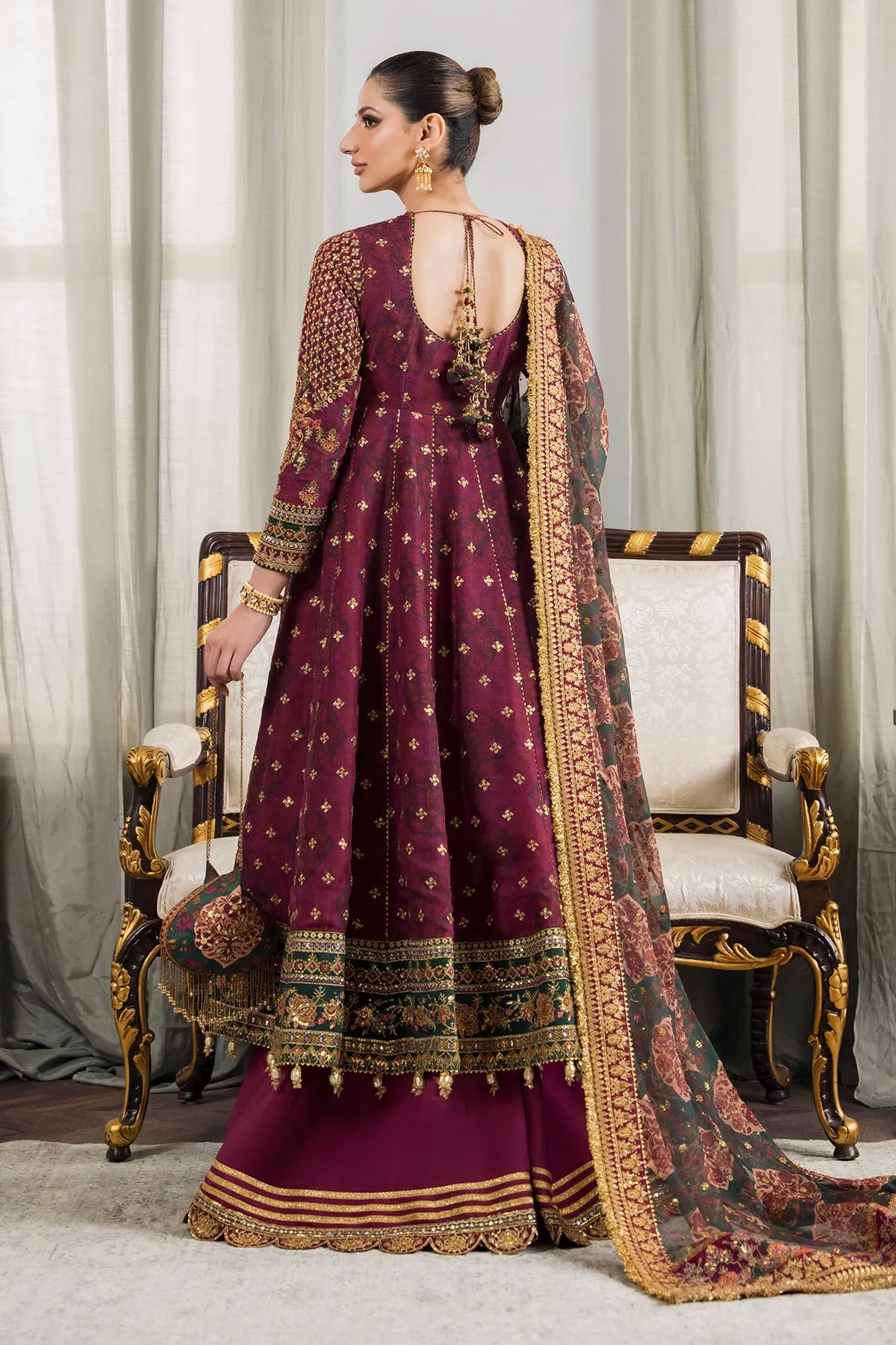 Baroque Chantelle Embroidered Luxury Formals – CH12-03