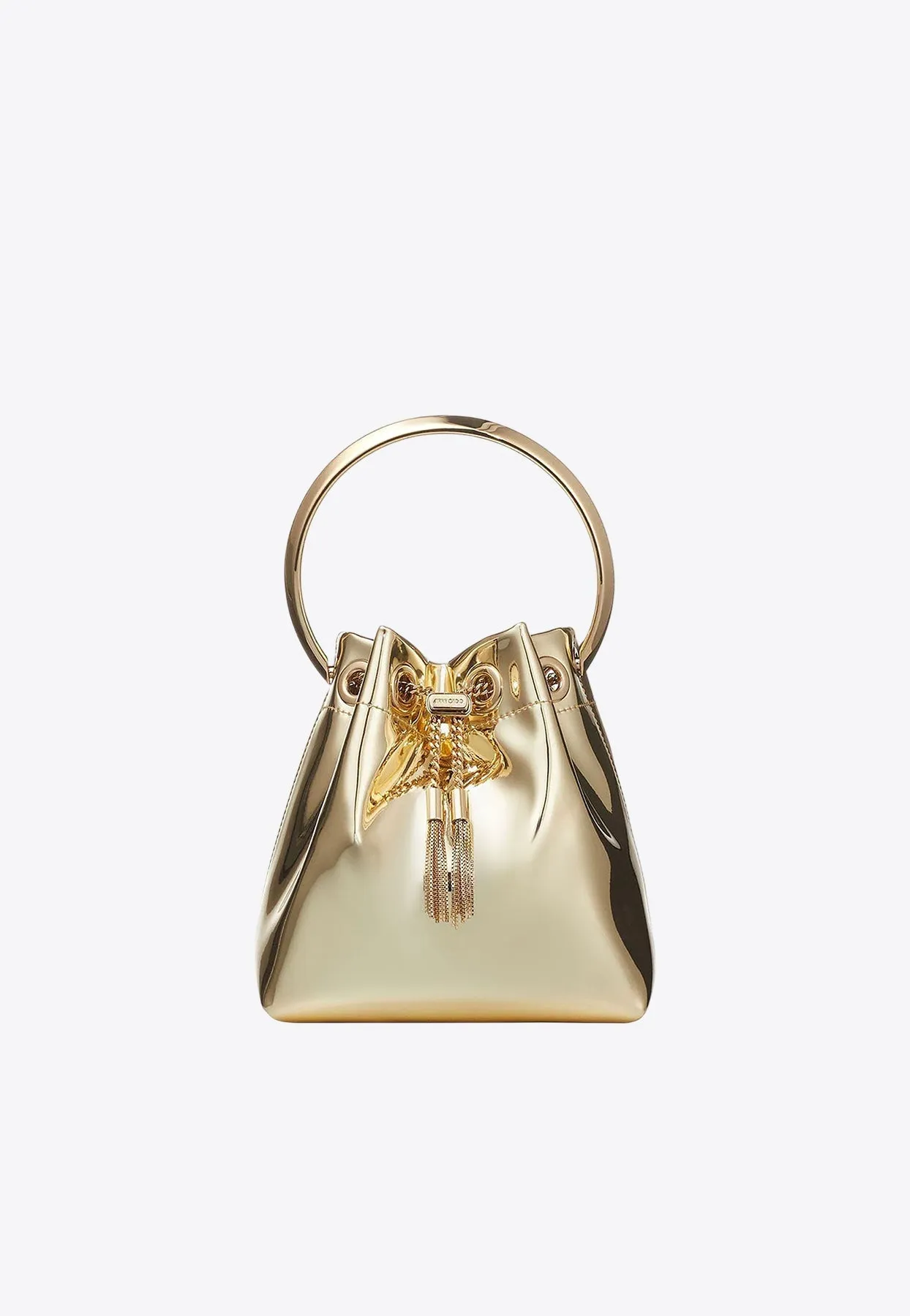 Bon Bon Mirrored-Effect Bucket Bag