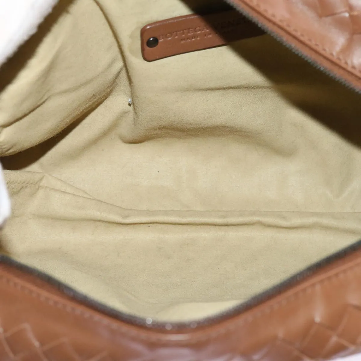 Bottega Veneta Intrecciato  Leather Clutch Bag
