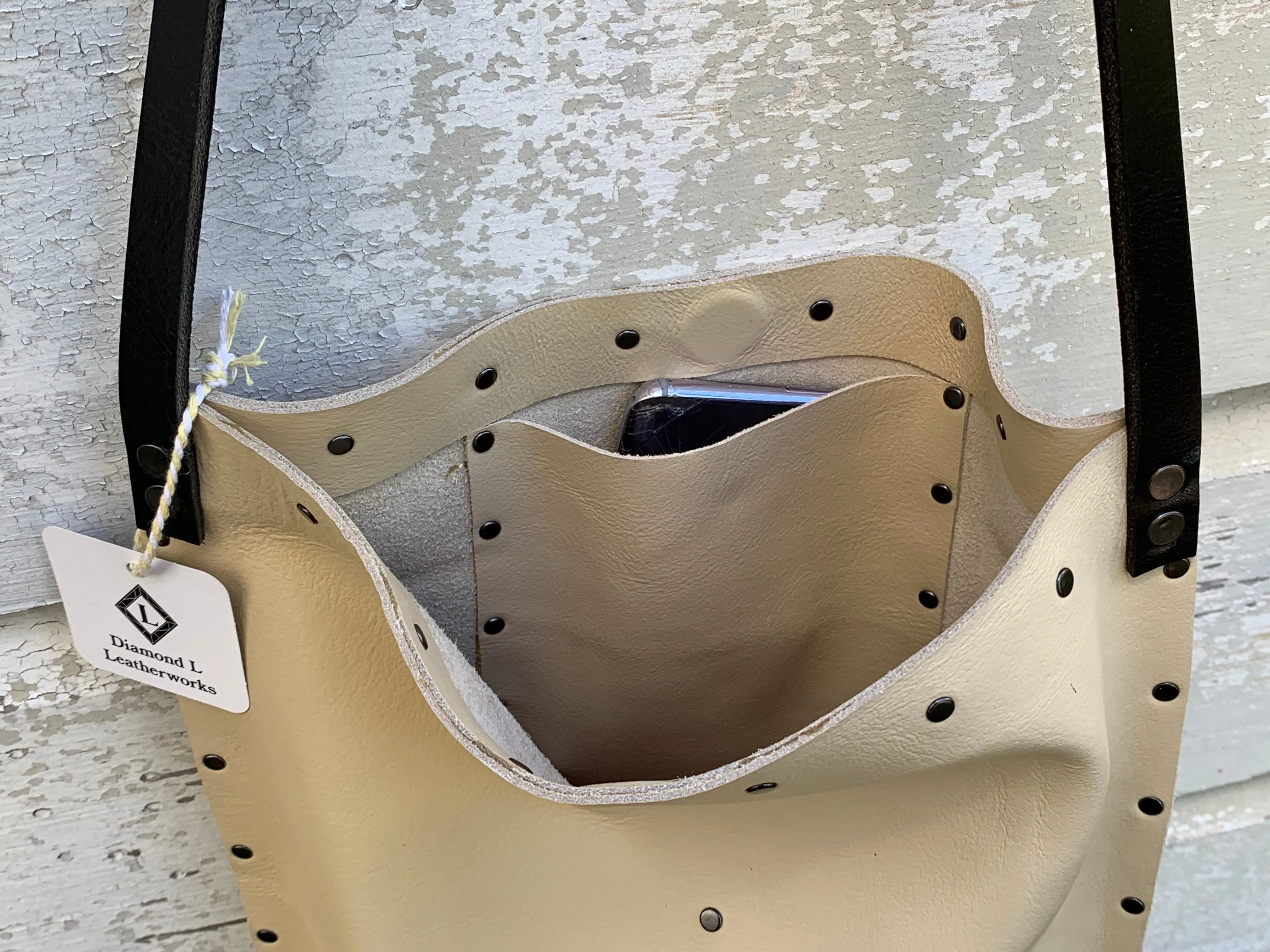 Cream Shoulder Bag