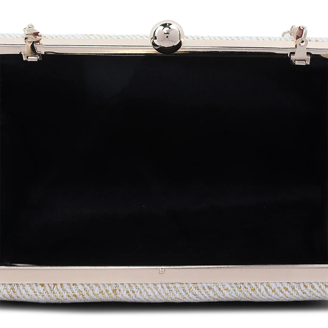 Creative Weave Clutch Bag