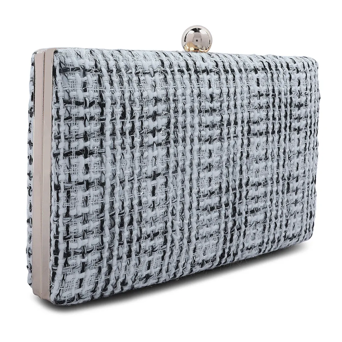 Creative Weave Clutch Bag
