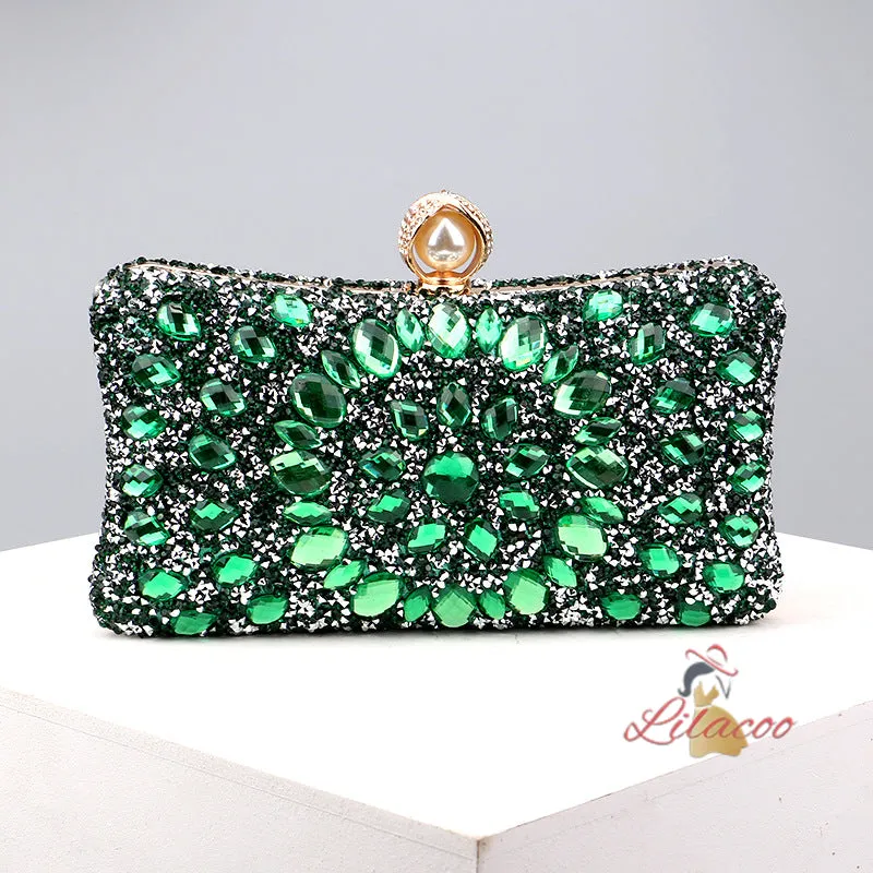 Diamond Bag Ladies Banquet Evening Bag