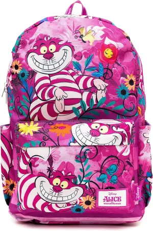 Disney - Alice in Wonderland: Cheshire Cat - 17" Full Size Nylon Backpack - Wondapop