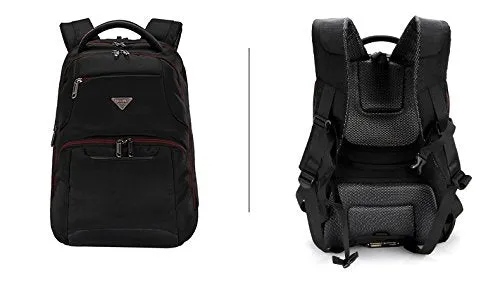 FreeBiz Business, Travel & Work Water Repellent Laptop Backpack Suitalbe to Laptop 14" or Below
