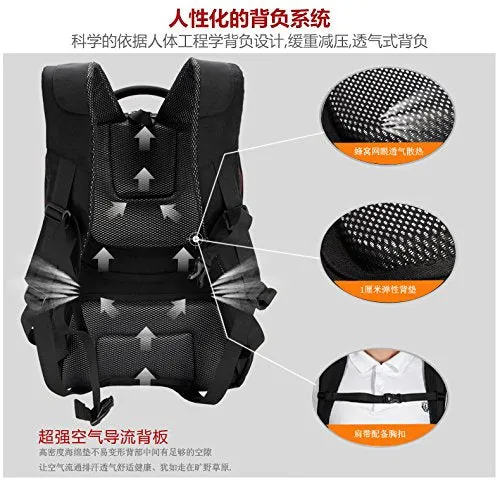 FreeBiz Business, Travel & Work Water Repellent Laptop Backpack Suitalbe to Laptop 14" or Below