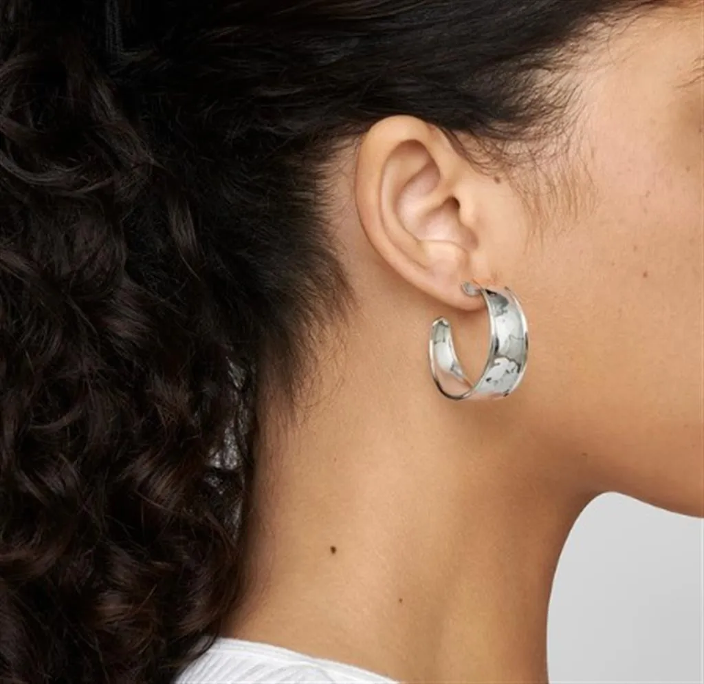 Ippolita Sterling Silver Classico Goddess Hoop Earrings