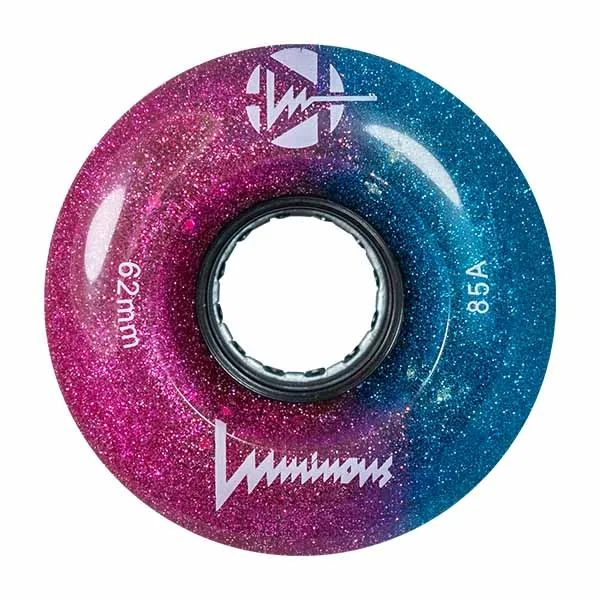 Luminous LED 62mm Quad Wheels