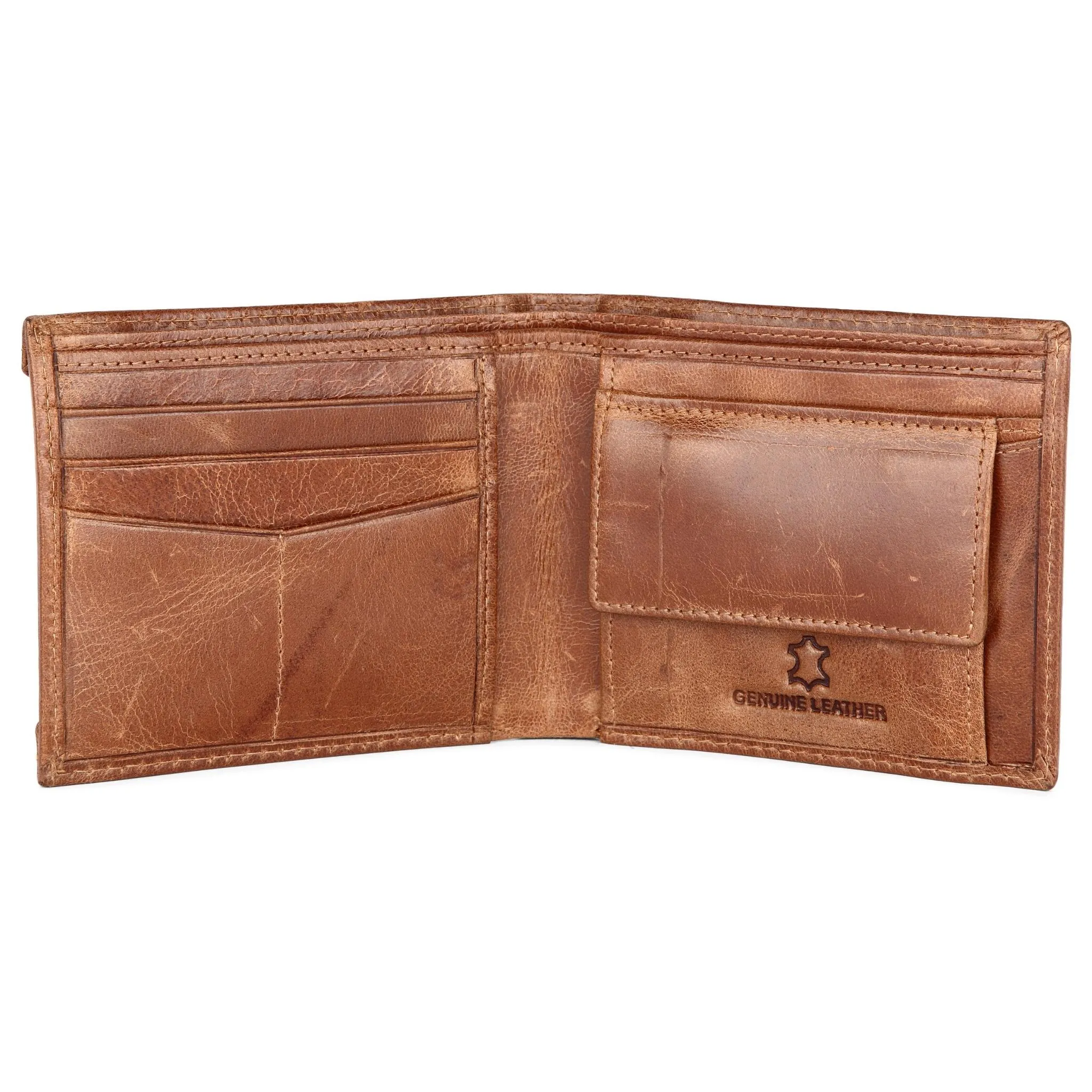 LUTHER RFID Protected Leather Wallet for Men