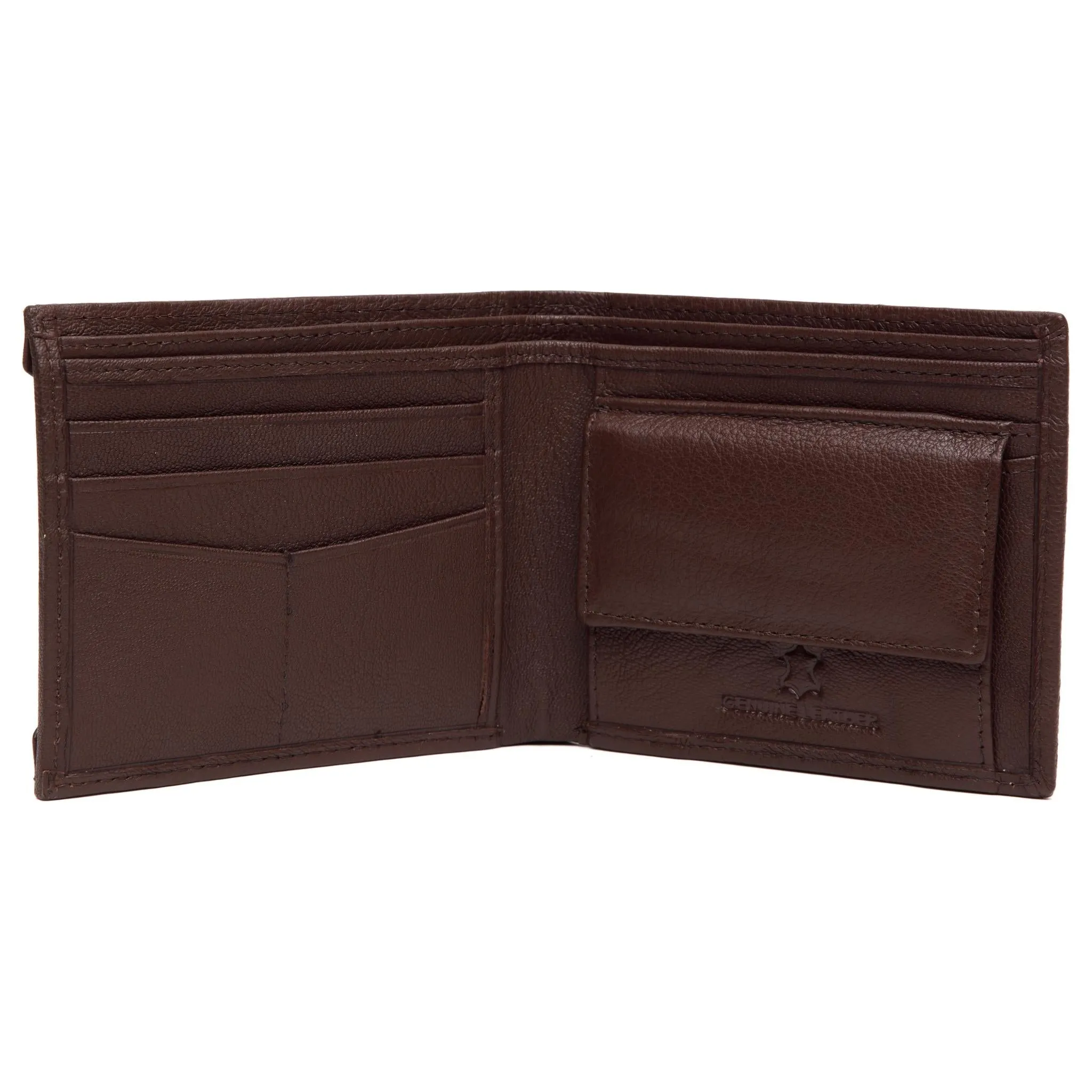 LUTHER RFID Protected Leather Wallet for Men