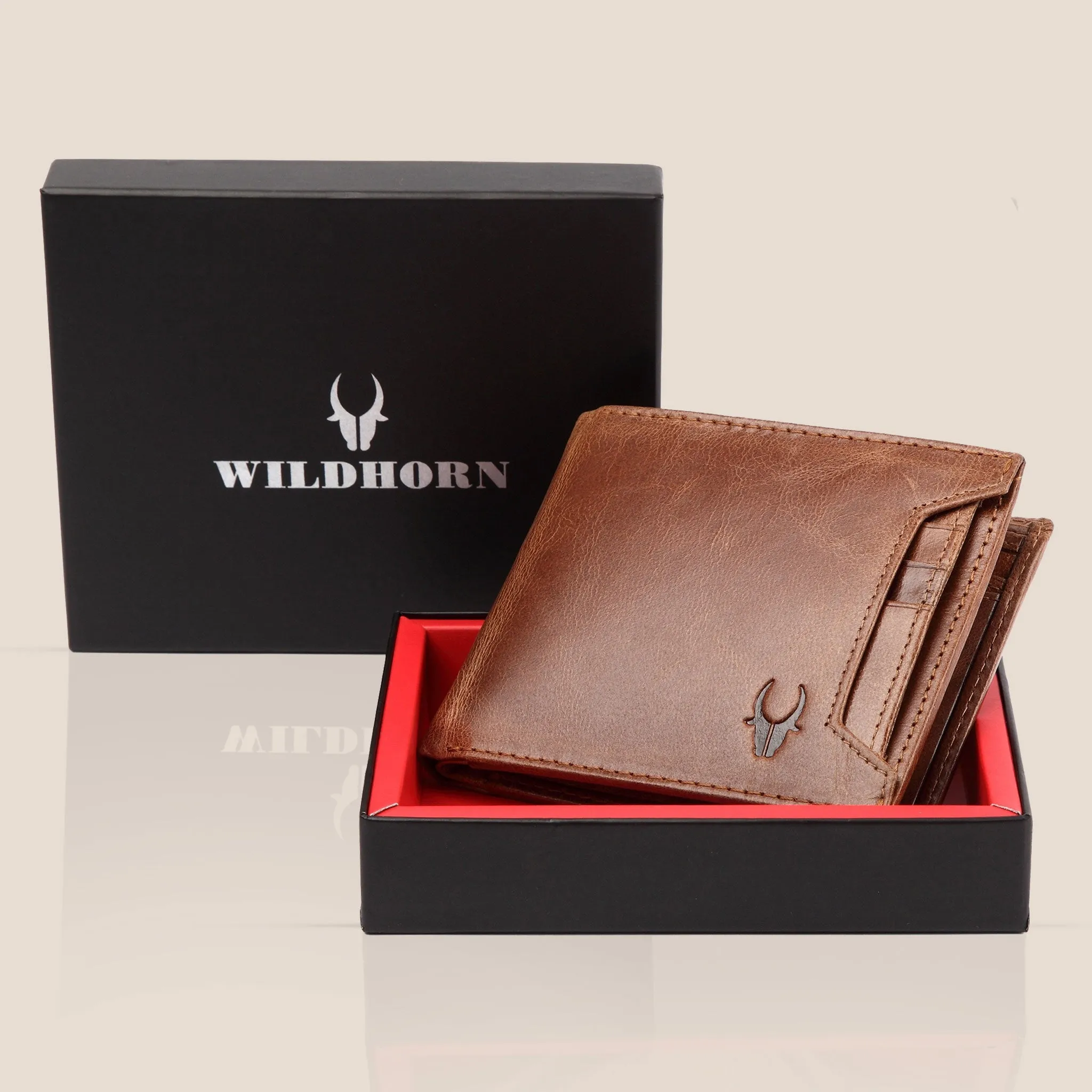 LUTHER RFID Protected Leather Wallet for Men