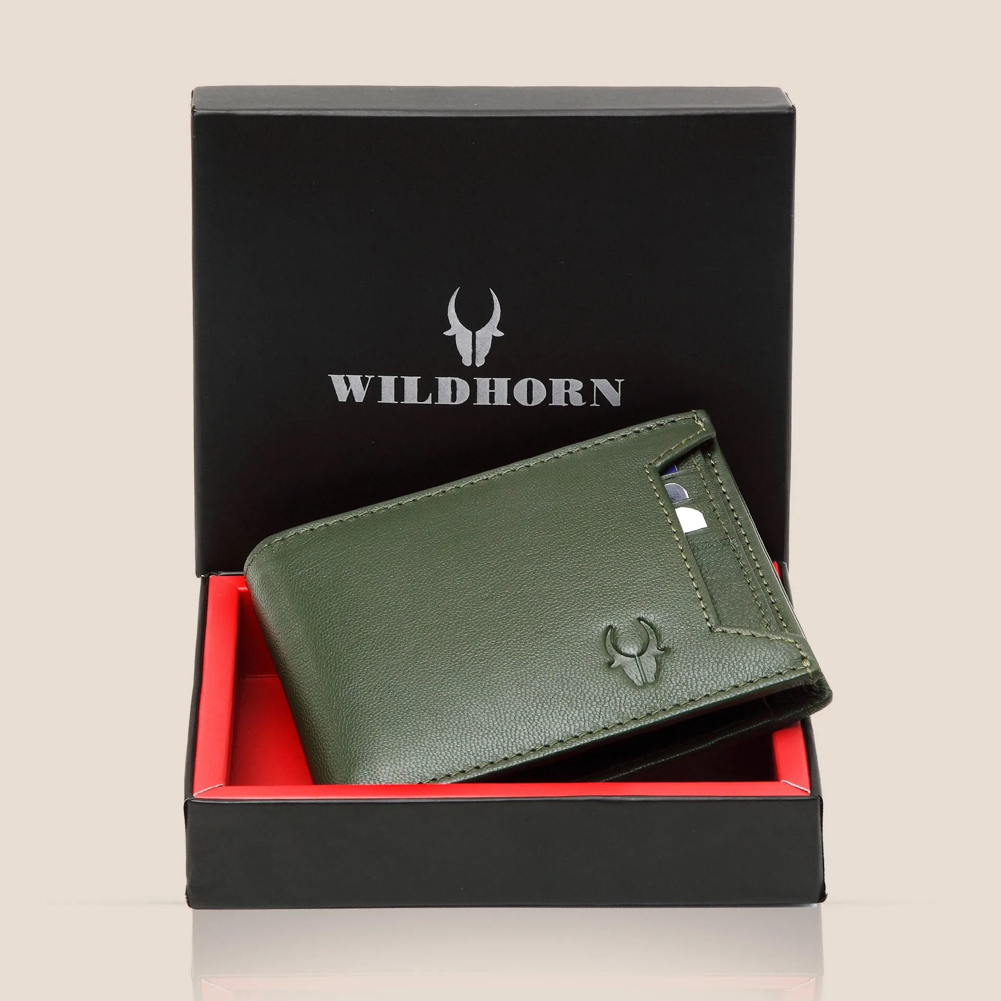 LUTHER RFID Protected Leather Wallet for Men