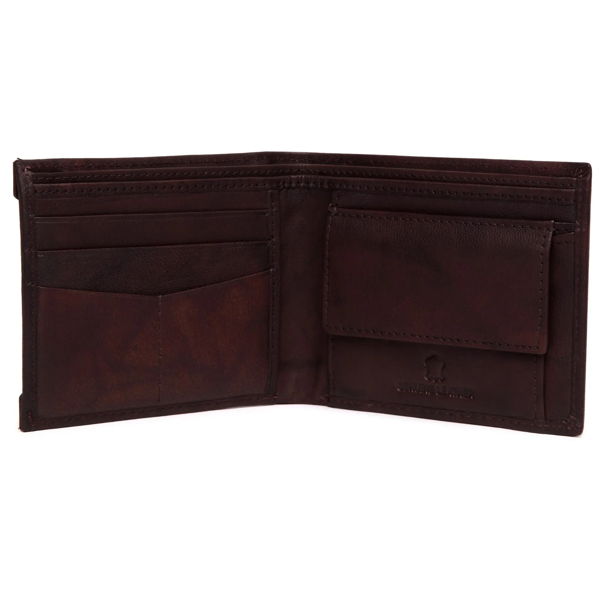LUTHER RFID Protected Leather Wallet for Men