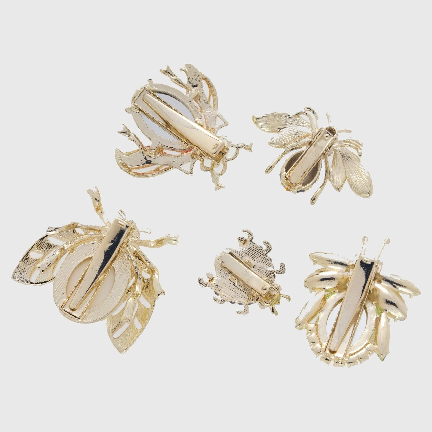 Mini bug clip set, pastel