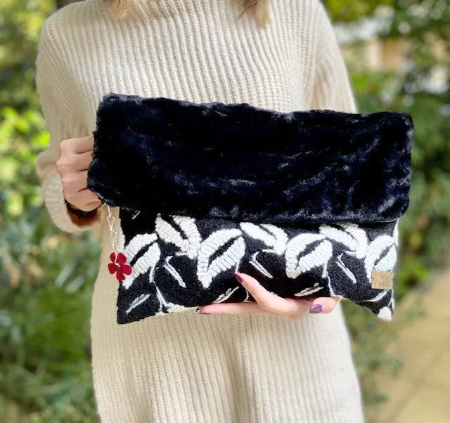Oriental Lily Clutch bag