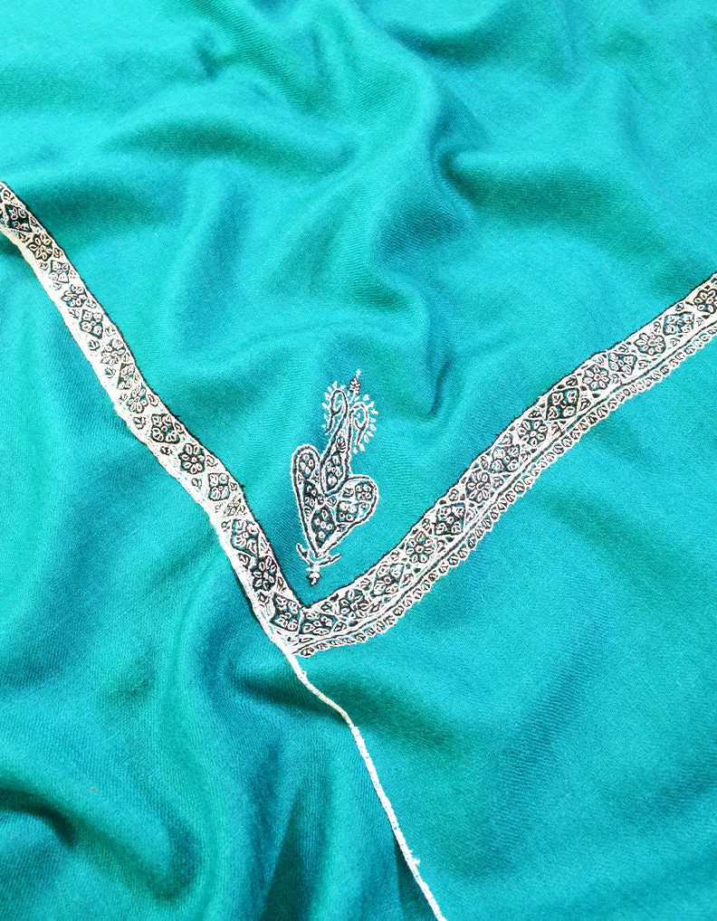 pine embroidery pashmina stole 8467
