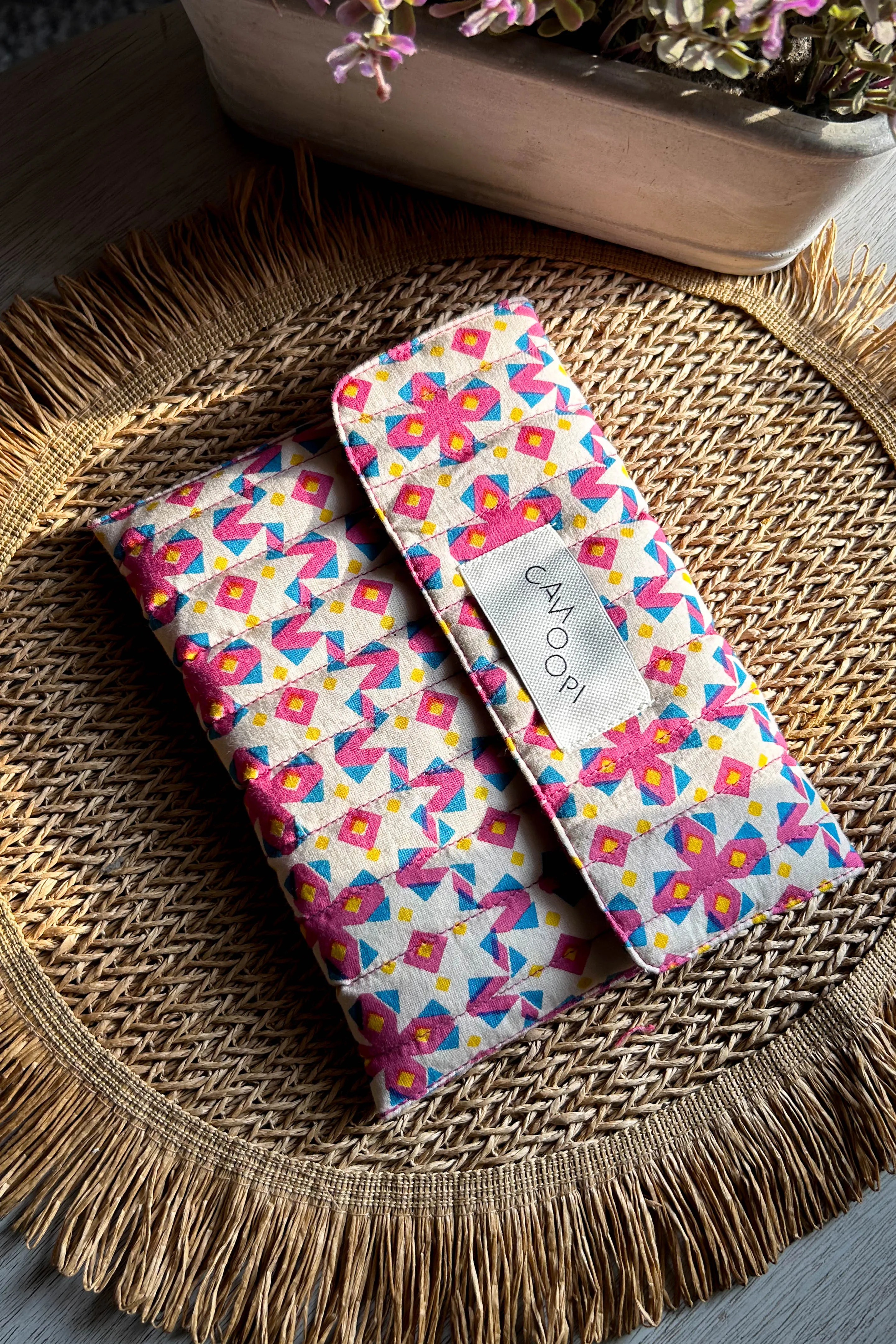 Pink Cactus Pouch