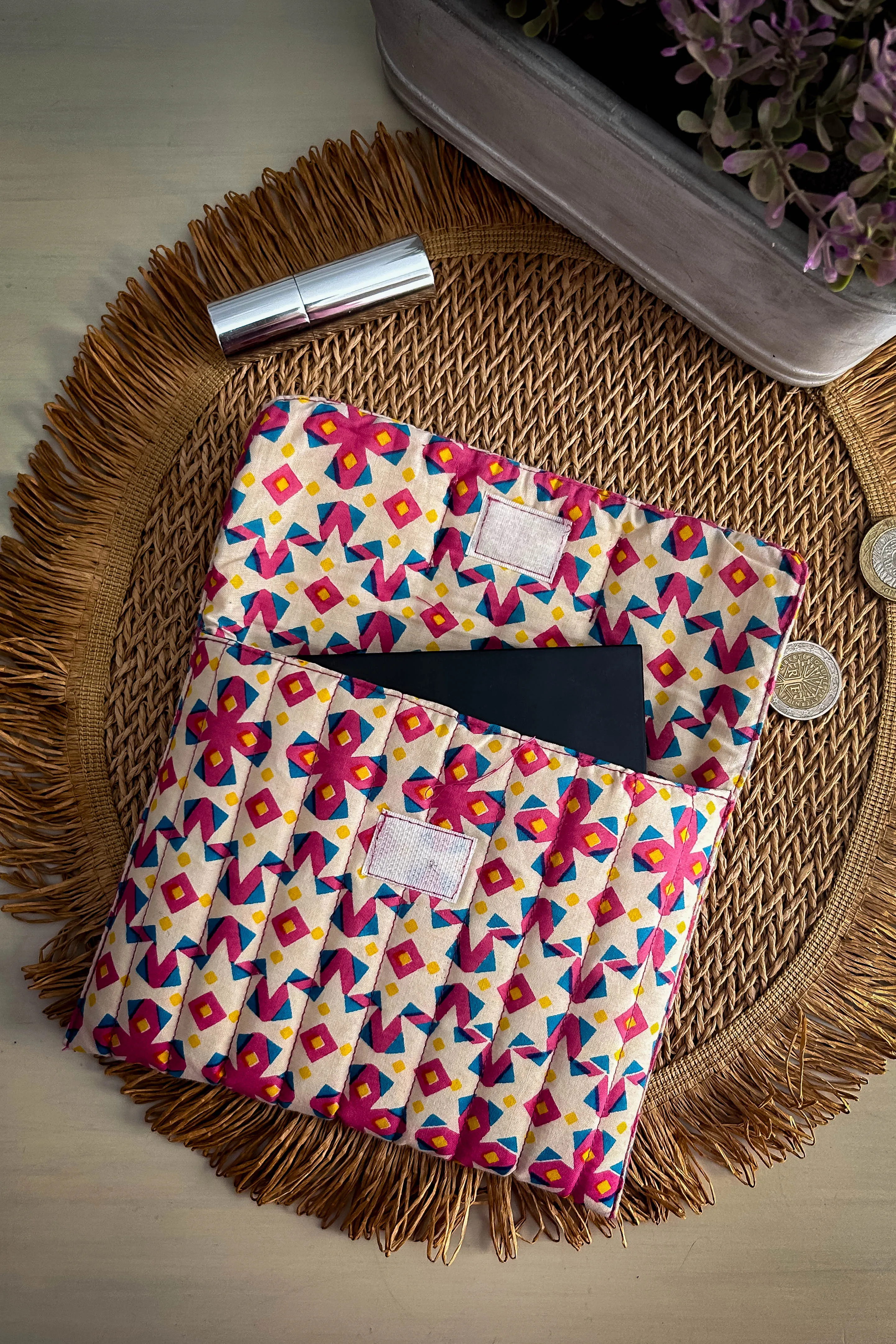 Pink Cactus Pouch