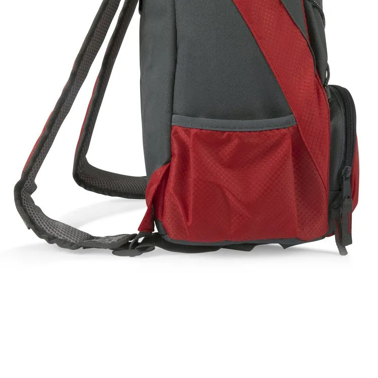 PTX Backpack Cooler, Red with Dark Gray