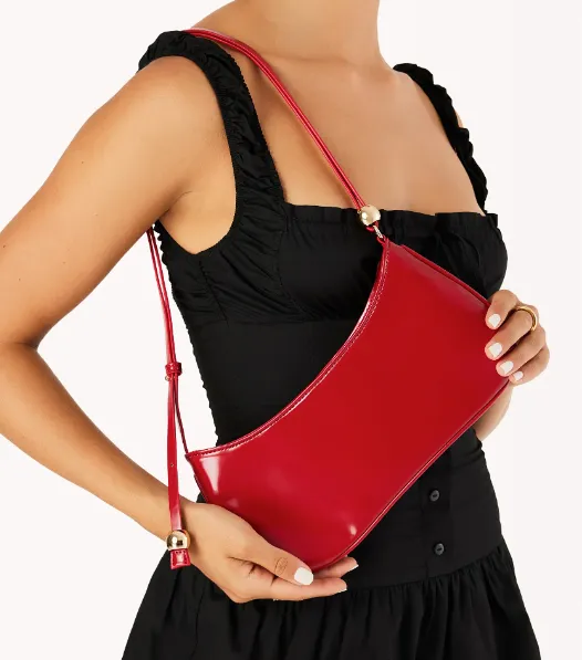 Rosabelle Shoulder Bag - Strawberry Shine