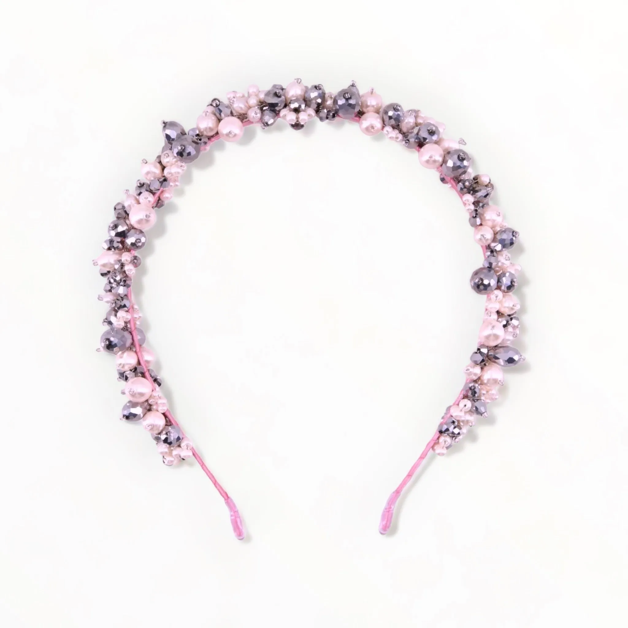 Sachi Pearl & Crystal Girls Headband