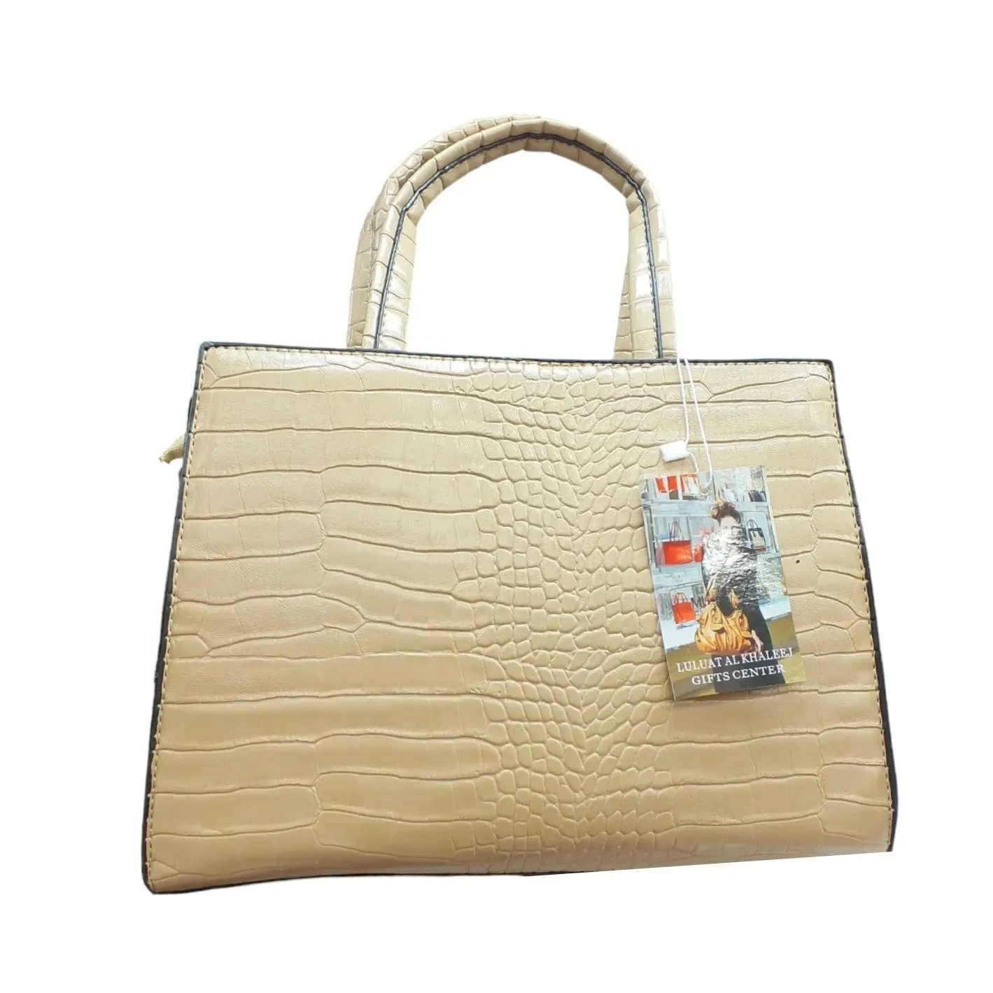 Snake skin Patchwork Satchel Bag