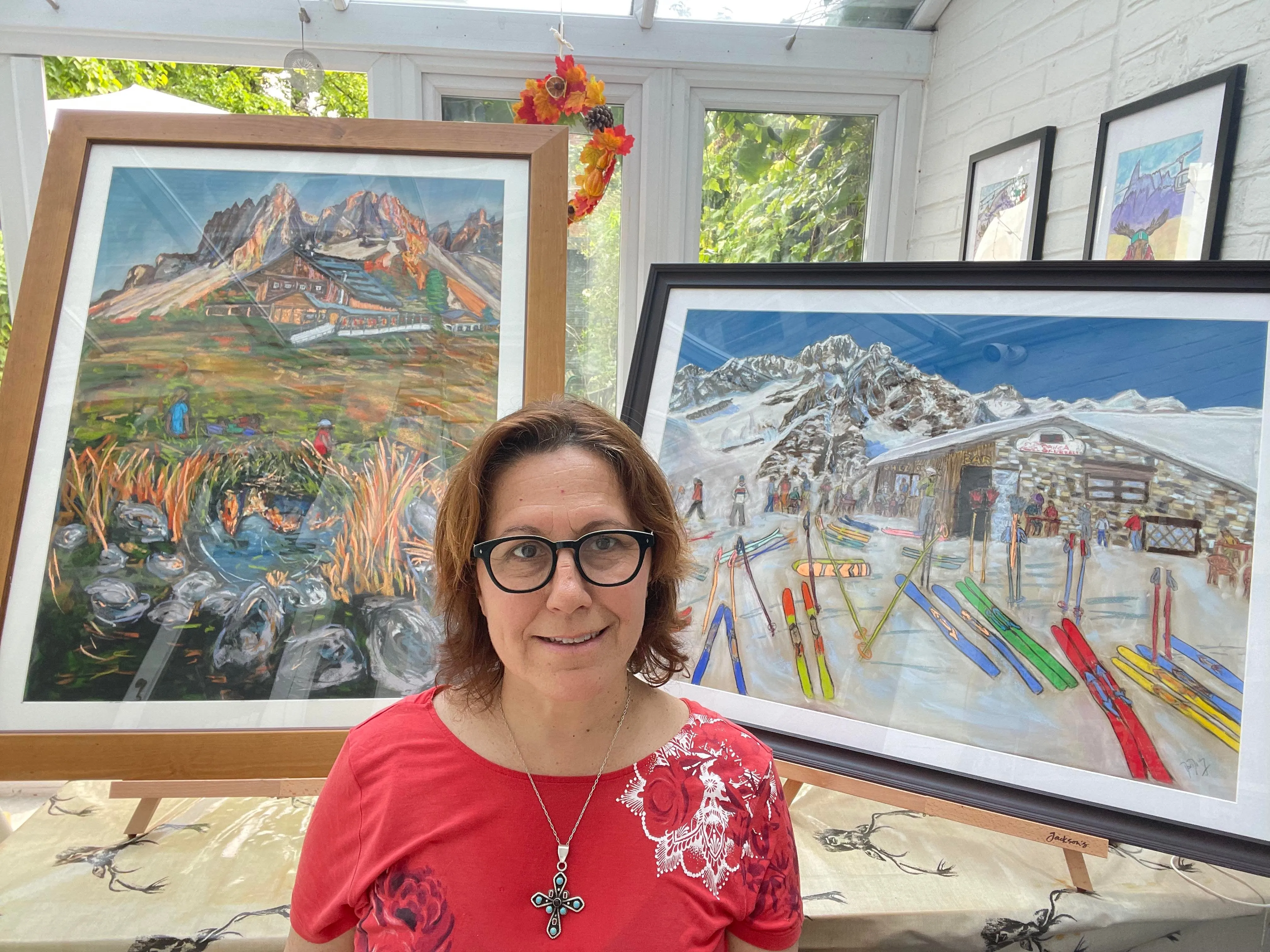 The Geisleralm Painting