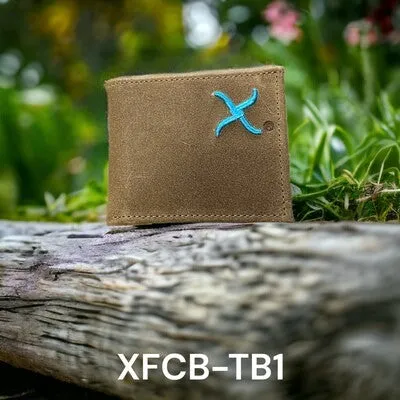 Twisted X Distressed Leather Wallet