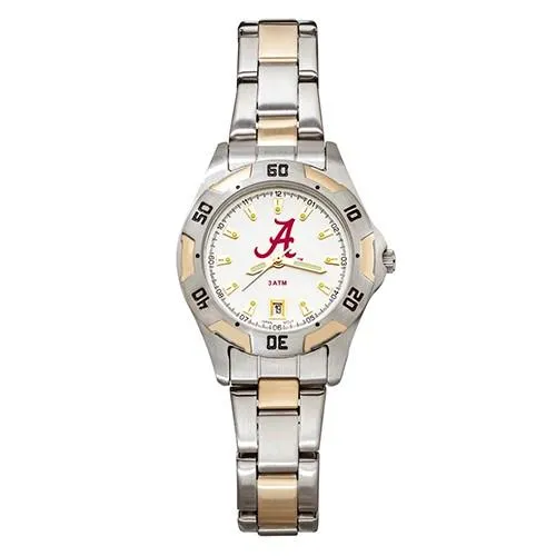University of Alabama All-Pro Womens Watch - Gold and Silver Tone - Bracelet