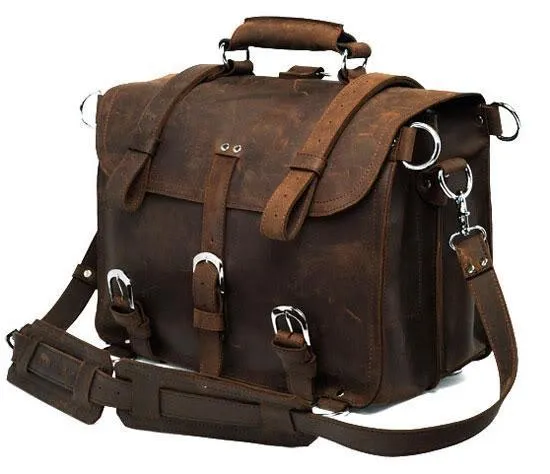 Vintage Leather Briefcase