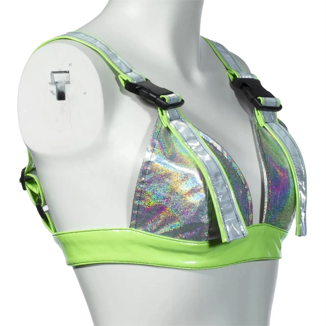 Women's Grunge  Luminous Rainbow Bustier