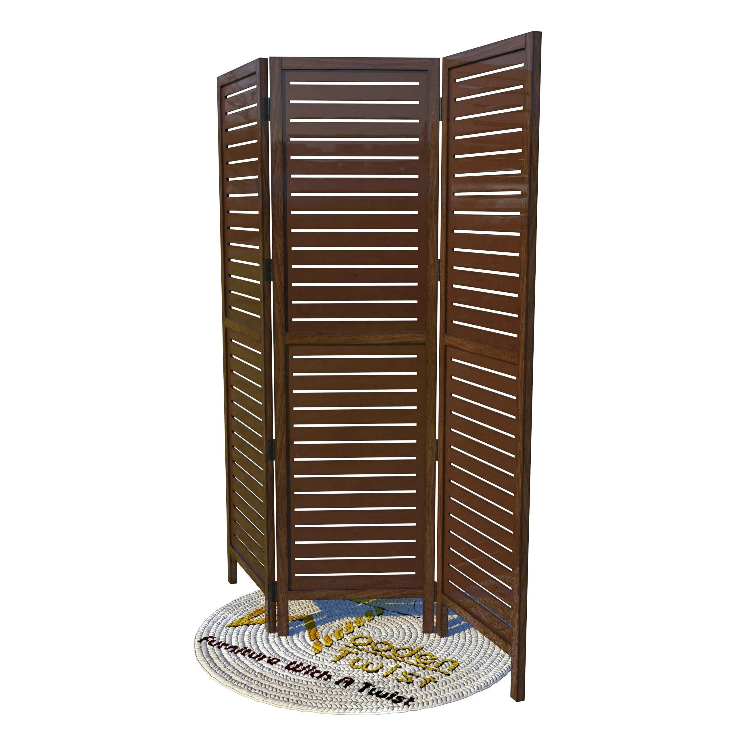 Wooden Handicrafts Partition Wooden Room Divider (Mango Wood)